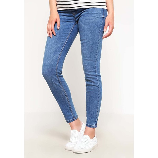 New Look Maternity Jeansy Slim fit mid blue N0B29A002