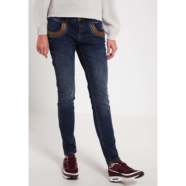 Mos Mosh MARLEY LUXE Jeansy Relaxed fit blue denim MX921N01S