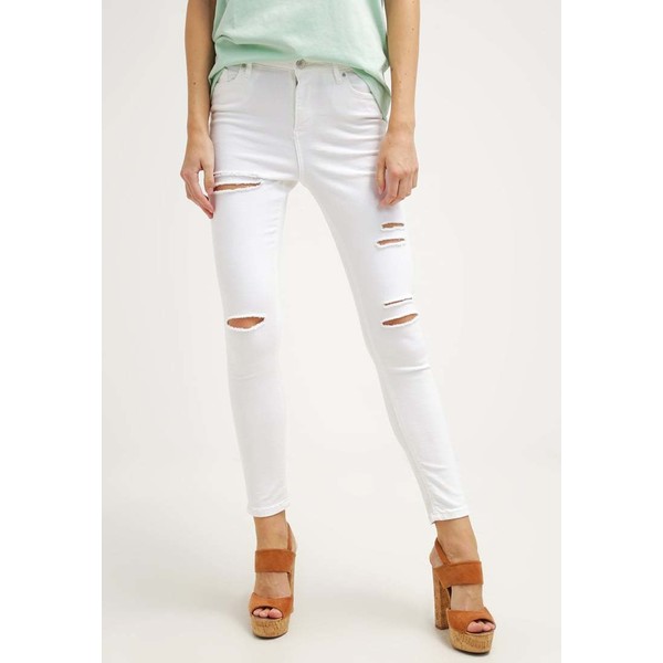 Miss Selfridge LIZZIE Jeans Skinny Fit white MF921N00M