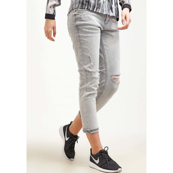Jennyfer Jeansy Relaxed fit gris perle JE121N002