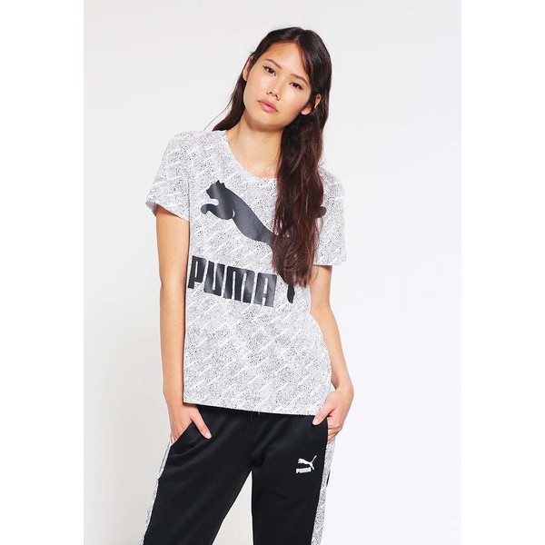 Puma T-shirt z nadrukiem white PU121D01O