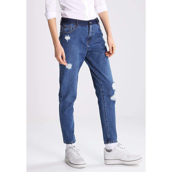 First and I FIFATE Jeansy Relaxed fit medium blue denim F0321N003