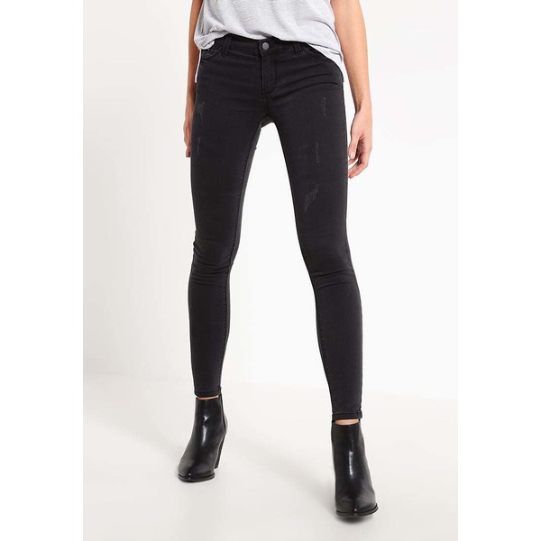 Even&Odd Jeans Skinny Fit black denim EV421NA0Q