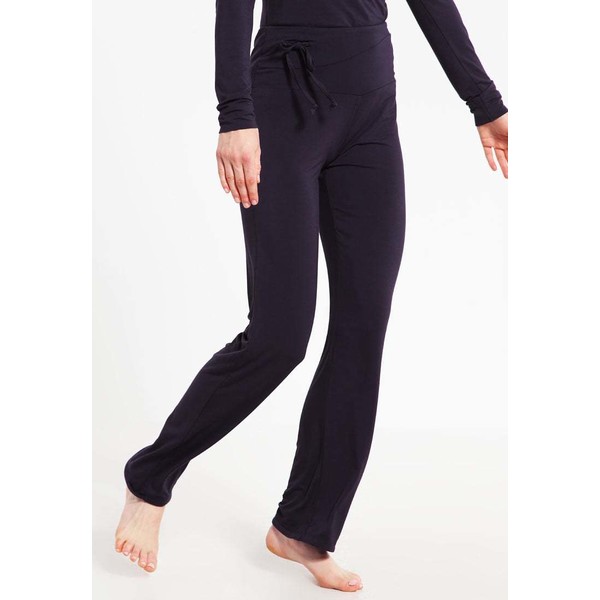 Curare Yogawear Spodnie treningowe dark aubergine CY541E003