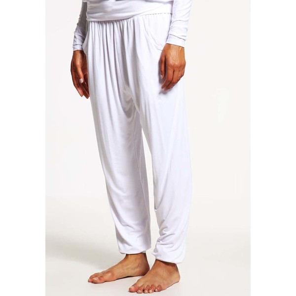 Curare Yogawear Spodnie treningowe white CY541E000