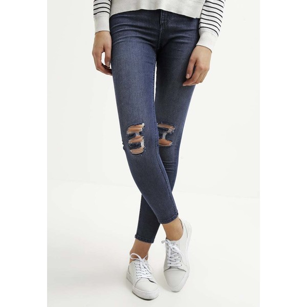 Cheap Monday Jeans Skinny Fit blue on blue CH621N01K