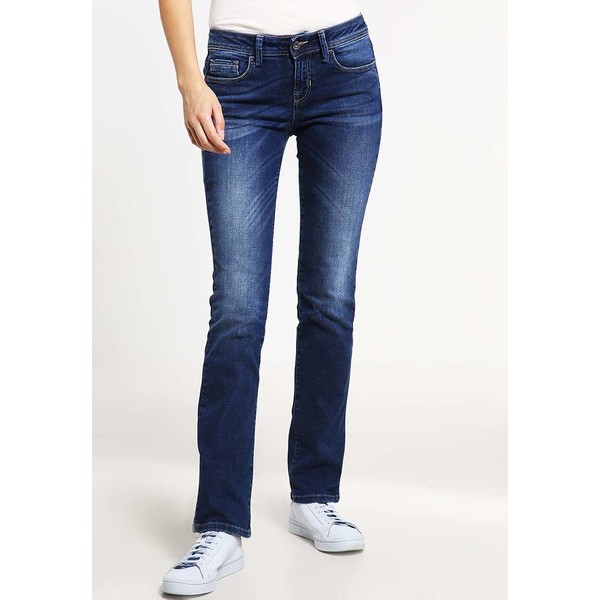Benetton Jeansy Straight leg mid blue 4BE21N010