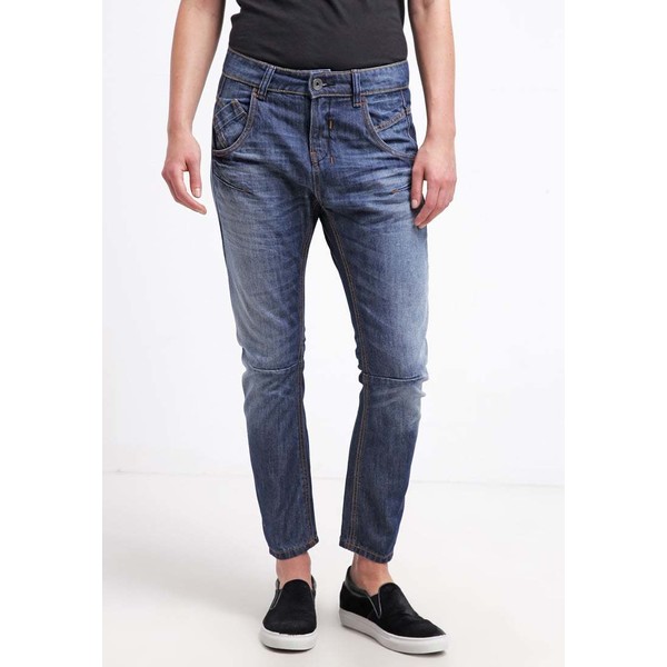 Benetton Jeansy Relaxed fit denim blue washed 4BE21N00J