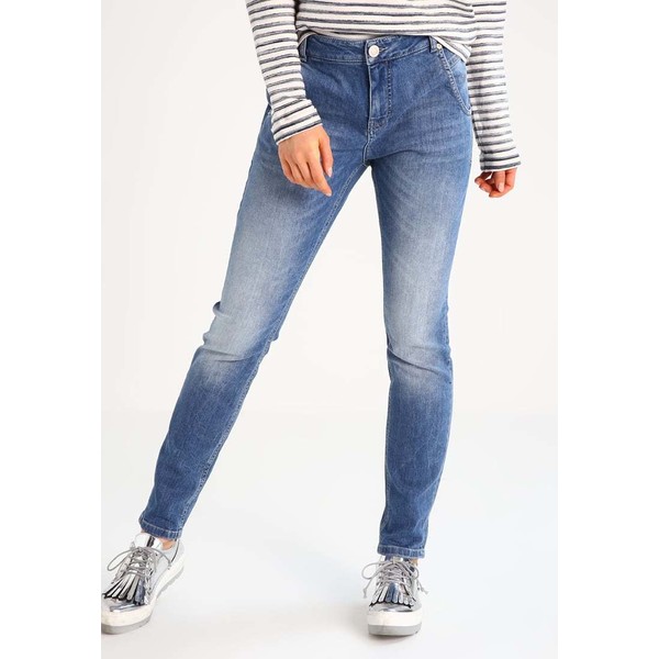 Opus LOTTY LIGHT Jeansy Relaxed fit mid blue PC721N01U