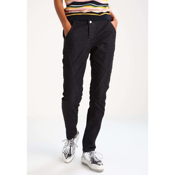 Opus LEVY PURE Jeansy Relaxed fit charcoal black PC721N01T