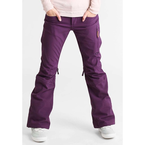 Oakley SILVER QUEEN Spodnie narciarskie purple OA341E005