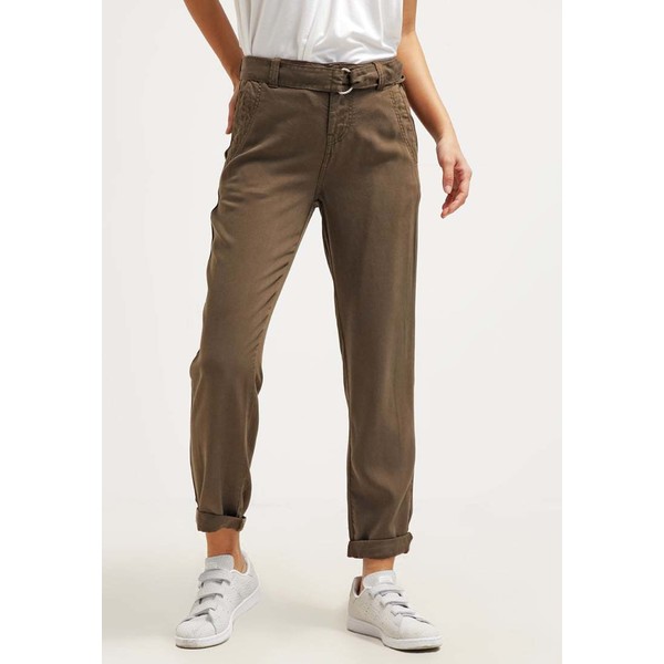 New Look COSTA Jeansy Relaxed fit khaki NL021A05H