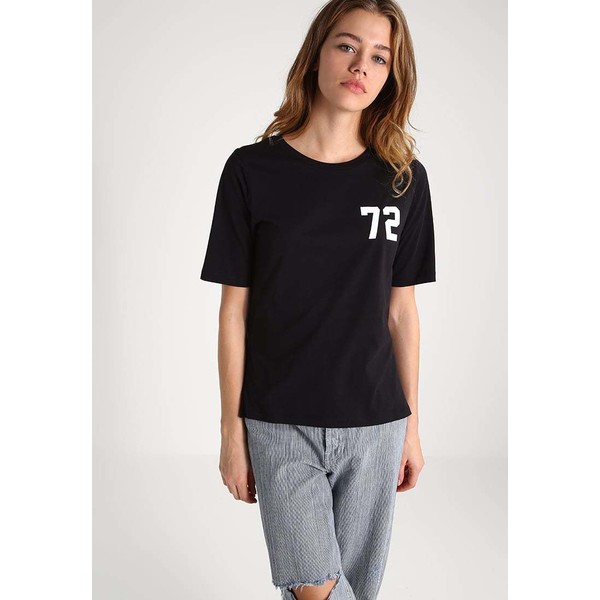 TWINTIP T-shirt z nadrukiem black TW421DA62
