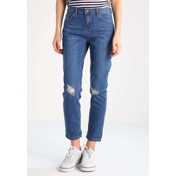 New Look STORM Jeansy Straight leg mid blue NL021N060