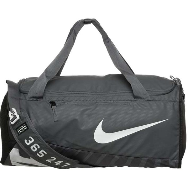 Nike Performance TEAM CROSSBODY MEDIUM Torba sportowa flint grey/black/white N1244E06K