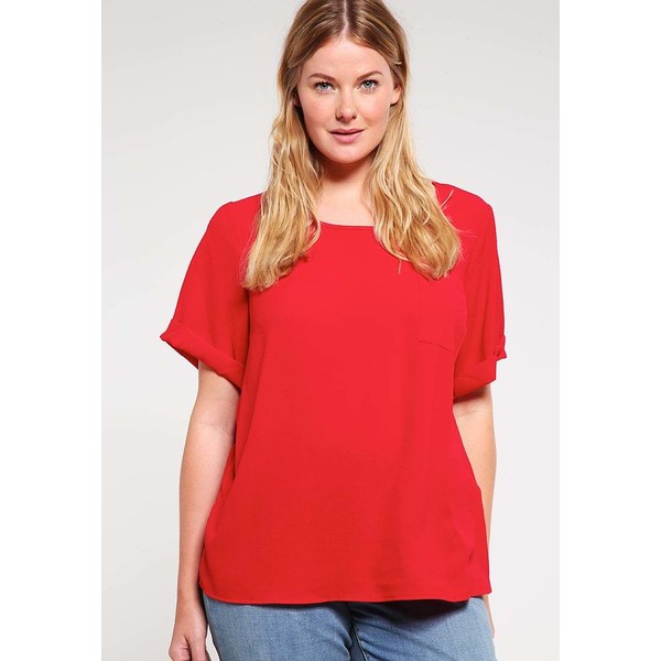 New Look Curves BOXY Bluzka bright red N3221D05S
