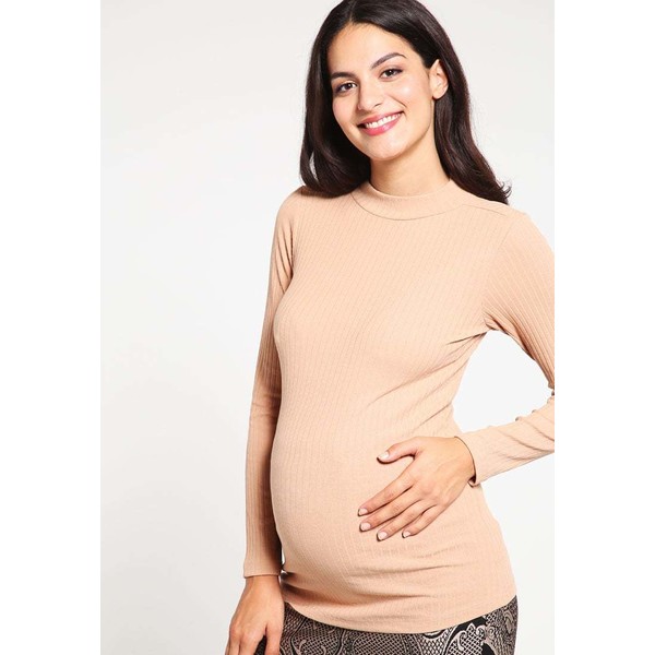 New Look Maternity Bluzka z długim rękawem oatmeal N0B29G00P