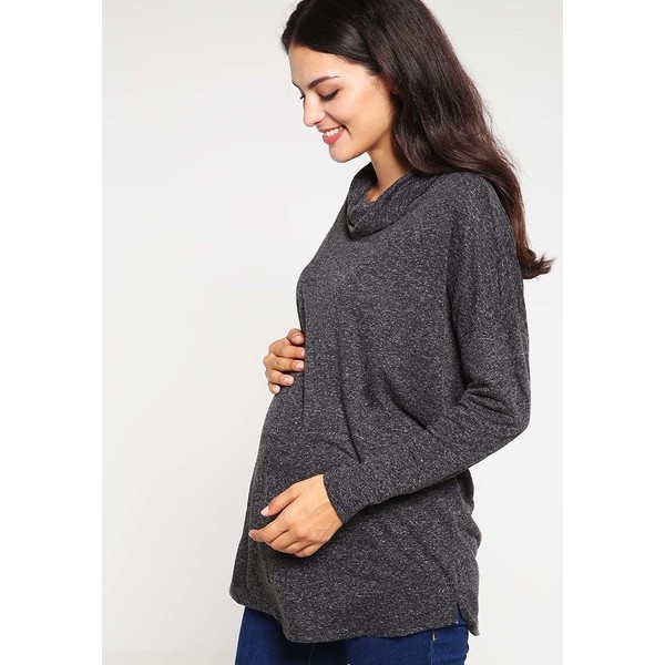 New Look Maternity Bluzka z długim rękawem dark grey N0B29G00O