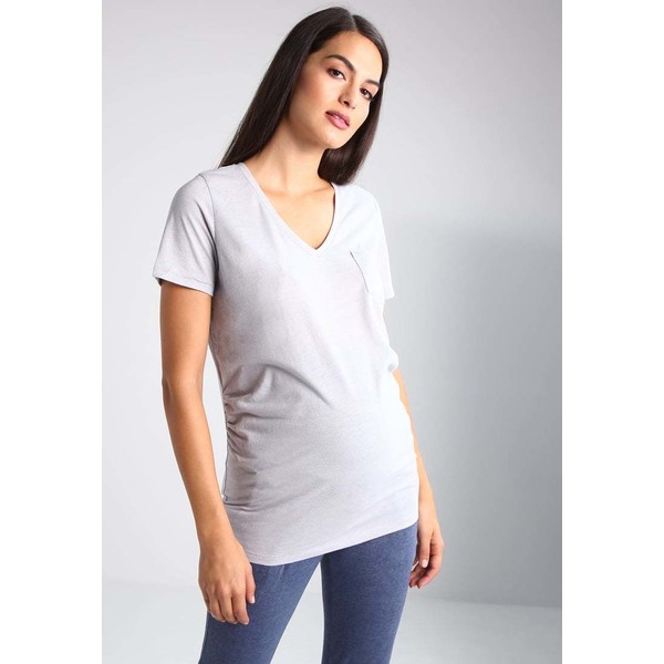 New Look Maternity T-shirt basic light grey N0B29G00A
