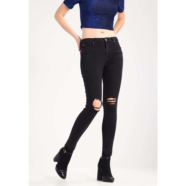 Miss Selfridge LIZZIE Jeans Skinny Fit black MF921N00U