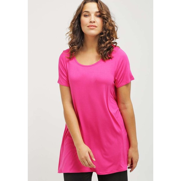 Evans T-shirt basic pink EW221D02T