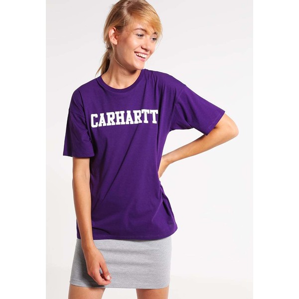 Carhartt WIP T-shirt z nadrukiem emperor/white C1421D00Z