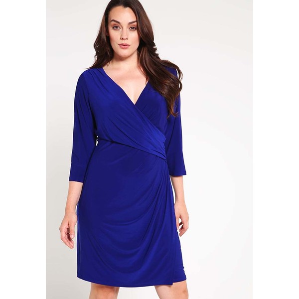 Lauren Ralph Lauren Woman ELECTA Sukienka z dżerseju cannes blue L0S21C000