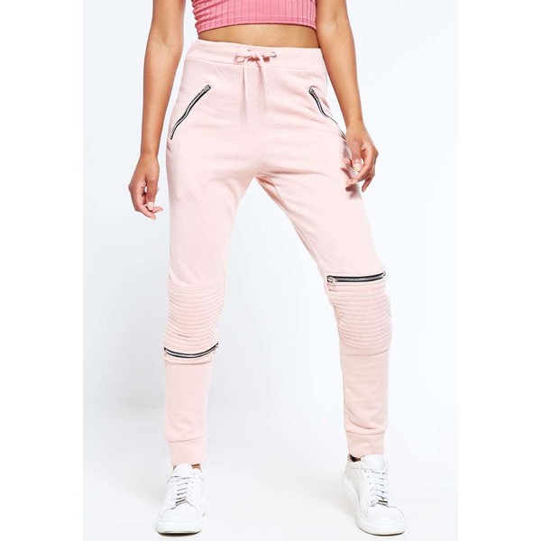 Missguided Spodnie treningowe pink M0Q21A013