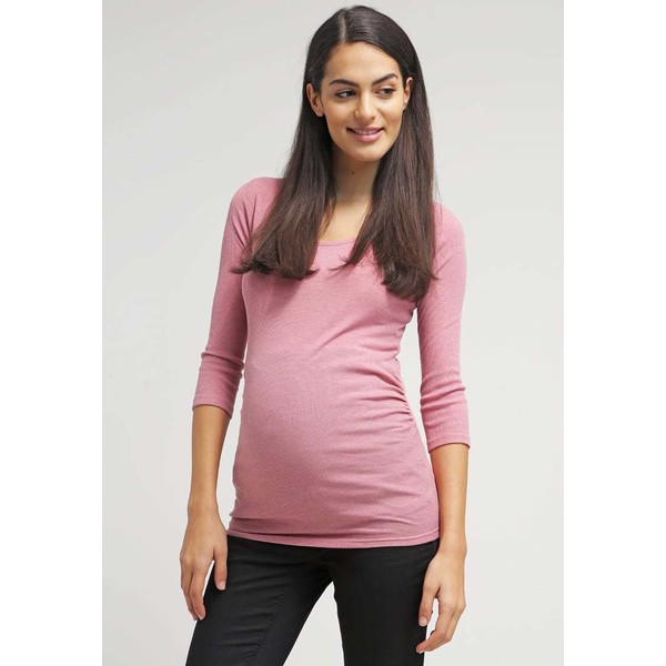 New Look Maternity Bluzka z długim rękawem pink NL029G021