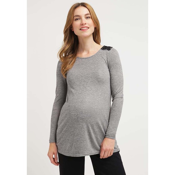 New Look Maternity Bluzka z długim rękawem grey NL029G01H