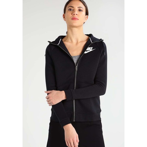Nike Sportswear Bluza rozpinana black/white NI121J05B