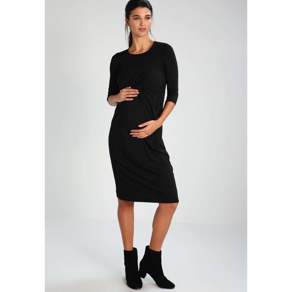 Topshop Maternity Sukienka z dżerseju black TP721M05R
