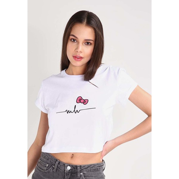 Marina Hoermanseder x Hello Kitty T-shirt z nadrukiem white MAC21D006