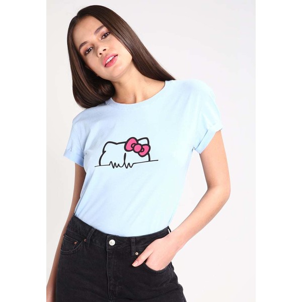 Marina Hoermanseder x Hello Kitty T-shirt z nadrukiem blue MAC21D000