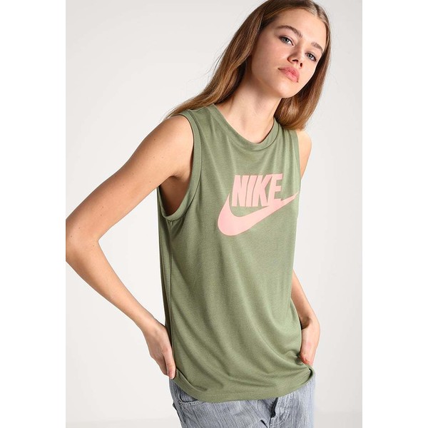 Nike Sportswear Top palm green/palm green/lava glow NI121D081