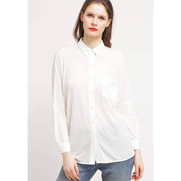 Earnest Sewn MOOK Bluzka z długim rękawem white EX021D004