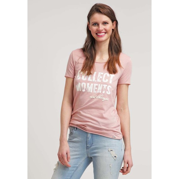 BOSS Orange TASENSATION T-shirt z nadrukiem bright pink BO121D05Q