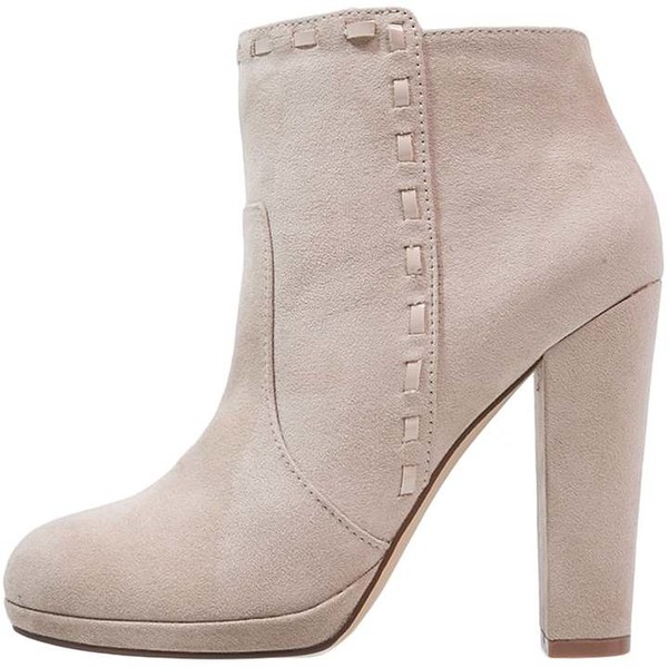 ONLY SHOES ONLBIRGIT Ankle boot beige OS411NA0M