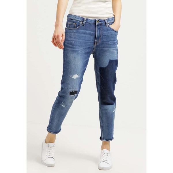 Gsus Jeansy Relaxed fit mid blue sweat GS221N00D