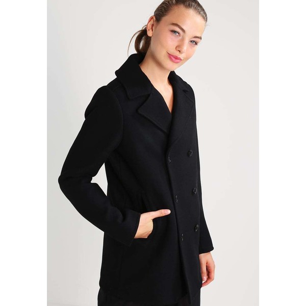 G-Star PEA WOOL COAT Płaszcz wełniany /Płaszcz klasyczny black GS121O00J