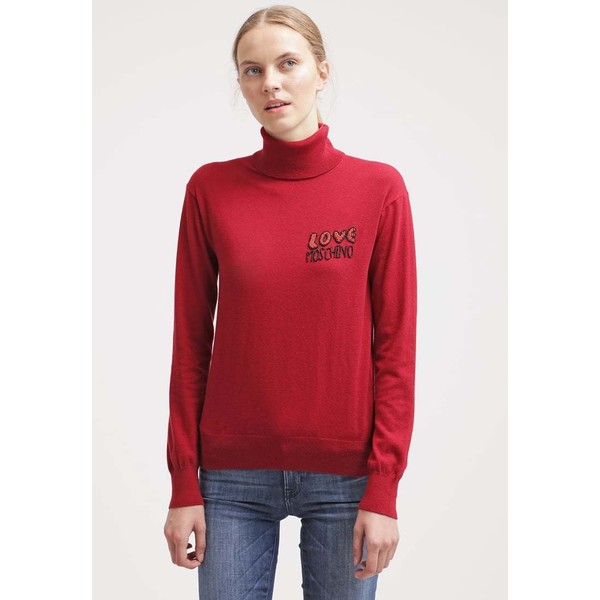 Love Moschino Sweter rot LO921I01D