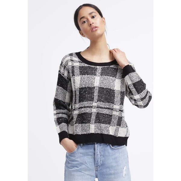 All About Eve JUMP STREET Sweter black/cream AA921I001
