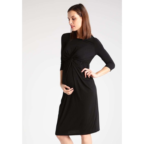 Topshop Maternity Sukienka z dżerseju black TP721M075