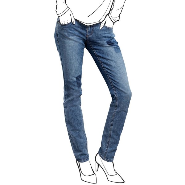 Tchibo Spodnie dżinsowe »Slim Fit« 400083117
