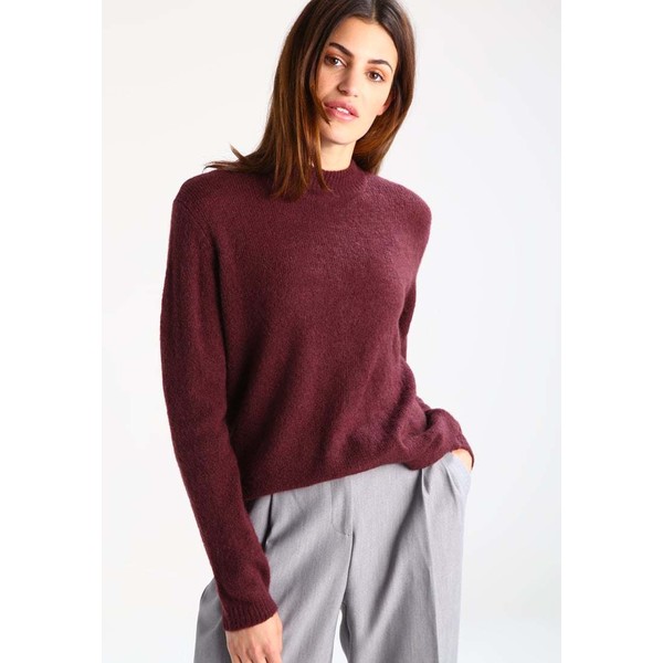 Kaffe MAJKA Sweter deep wine KA321I066