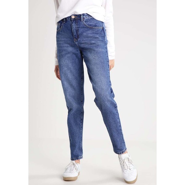 Lost Ink DAISY Jeansy Relaxed fit dark denim L0U21N00E