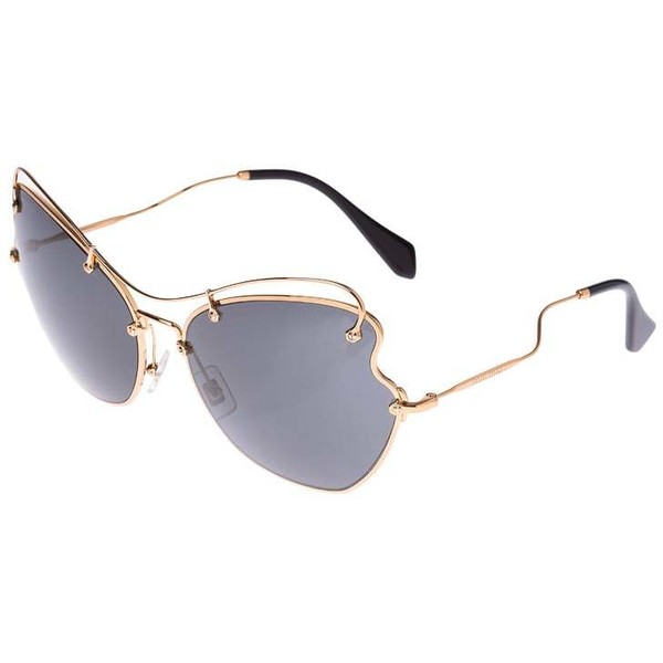 Miu Miu Okulary przeciwsłoneczne gold-coloured M0T51K000