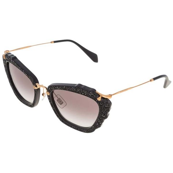 Miu Miu Okulary przeciwsłoneczne black M0T51E00D