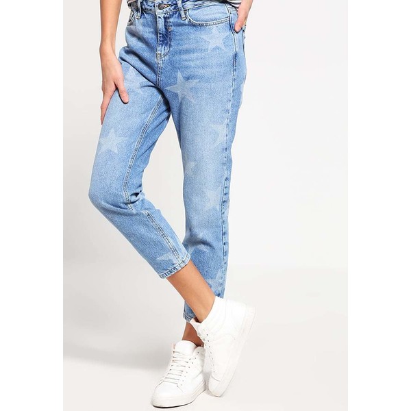 New Look LAZERED Jeansy Relaxed fit light blue NL021N058