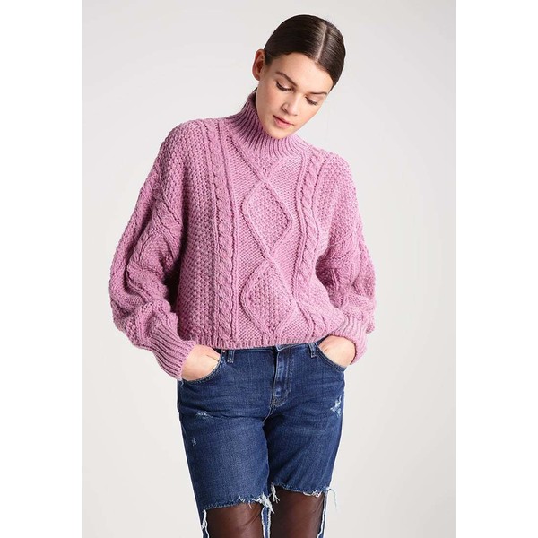 New Look Sweter bright pink NL021I07N